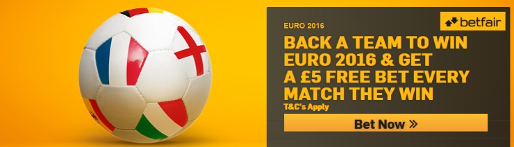 euro 2016 free bets